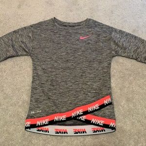 Girls Nike Dri Fit long sleeve top Size 6x